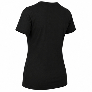 Wholesale Eco-Friendly Logo Plain Women T-<b>Shirt</b> Solid <b>Colour</b> Crew Neck Casual Streetwear Short Sleeve All Seasons High Quality - Product Image 4