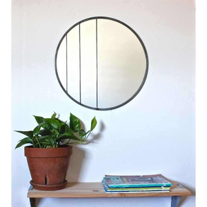 Premium Round <b>LED</b> Bathroom <b>Mirror</b> Metal Frame <b>Wall</b> Mounted Handmade From India - Product Image 4