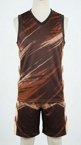 Custom Printed Basketball Training Jersey and Shorts - Product Image 3