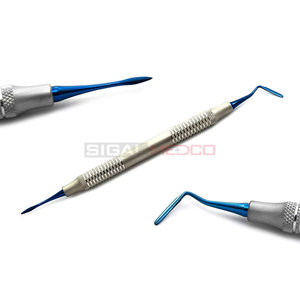 Titanium Coated Tips Sinus Lift PT1 PT2 Manual Dental Implant Periotome Set 2 Tooth Extraction Periodontal Instruments CE SIGAL - Product Image 4