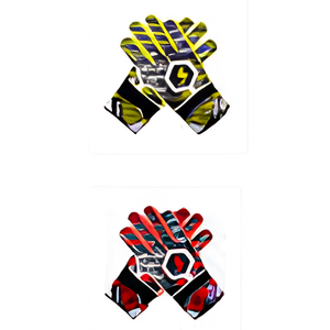 ถุงมือผู้รักษาประตูฟุตบอล BLACK RACING GEAR ระดับมืออาชีพ ทำจากยางลาเท็กซ์ สายรัดข้อมือปรับได้ บรรจุภัณฑ์พร้อมโลโก้สั่งทำได้ จำหน่ายแบบขายส่ง - Product Image 6