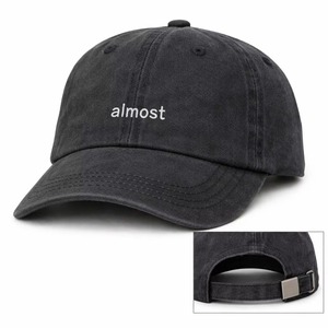 Wholesale Custom Vintage Washed Cotton <b>Baseball</b> <b>Cap</b> <b>Black</b> Dad Hat High Quality 6 Panel Distressed Sports <b>Cap</b> Text Embroidery - Product Image 3