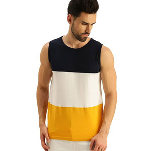 Débardeurs de sport pour hommes, couleur unie, personnalisables, séchage rapide, respirants, fabriqués au Pakistan – Meilleures ventes actuelles - Product Image 5