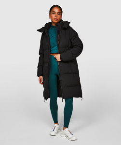 Abrigo Acolchado Transpirable para Mujer con Capucha, Cierre de Cremallera, Tela Impermeable, Logotipo Personalizado, Abrigo de Invierno al por Mayor para Mujer - Product Image 2