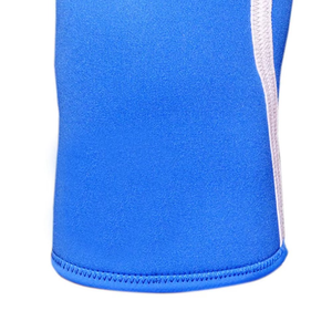Breathable Neoprene <b>Knee</b> Sleeve Pull-On Universal Protection for All Seasons Unisex Blue OEM / ODM Service For Mens And Womens - Product Image 5