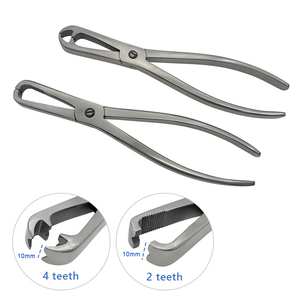 Bone Holding Forceps Teeth Serrated Jaw Orthopedic Surgical Instrument Stainless Steel Bone Grasping Forceps German Quality - Product Image 1