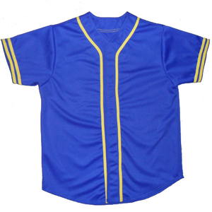 Maillot de baseball pour homme adulte, imprimé numérique, en tissu mesh polyester, antibactérien, séchage rapide, respirant, grande taille, anti-UV, entièrement imprimé à l'avant - Product Image 1