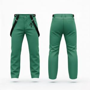 Pantalon de ski de haute qualité 100% polyester, tissu uni teint, imperméable 10 000 mm, isolation en polaire, fermeture personnalisée, homme RIVIAN - Product Image 1