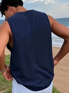 Quick-Drying Lightweight Microfiber Mesh <b>Running</b> Singlet Men's Tank Tops - Product Image 5