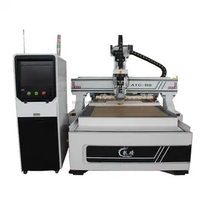 나무 4 축 atc cnc 라우터 가구 나무 조각 절단 기계 atc cnc 기계 1325 atc cnc 알루미늄 라우터