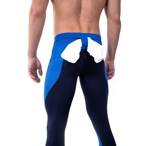 Leggings de compression respirants à séchage rapide pour hommes, personnalisables avec logo, pour entraînement et yoga – Collection Skintight Team - Product Image 3