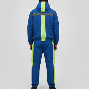 Chándal Deportivo Personalizado de Talla Grande, Ligero, Impermeable, con Bloques de Color, Logotipo Impreso Personalizado, Ropa Deportiva de Nylon - Product Image 6