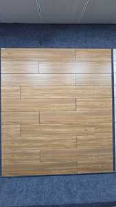 Sunny Modern Matte Porcelain <b>Wood</b> Look Floor Tiles for Interior Wall Living Room Non Slip Adhesive Installation Solid <b>Wood</b> 10mm - Product Image 3