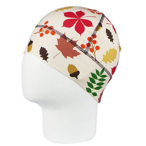 Custom Running Cycling Mountaineering <b>Satin</b> <b>Lined</b> Skull Cap <b>Beanies</b> with Custom logo Sublimated 2026 - Product Image 1