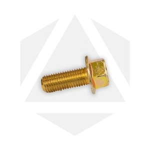 Perno hexagonal de latón con brida, componente de fijación duradero diseñado para un montaje seguro y una distribución uniforme de la carga en varios sistemas - Product Image 2