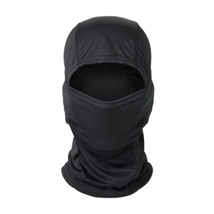 Cagoule polaire d'hiver en molleton, masque facial chaud pour sports de plein air, coupe-vent, cagoule de ski noire - Product Image 4