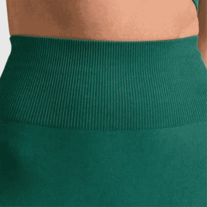 Leggings de Yoga para Mujer, Cintura Alta, Corte al Tobillo, Sin Costuras, Spandex/Nylon, Compresión, Secado Rápido, Transpirables - Product Image 4