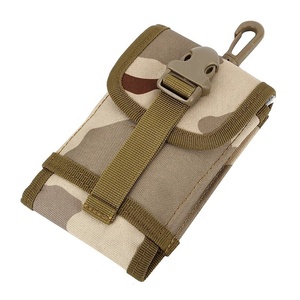 5.5inch Tactical <b>Mobile</b> <b>Pouch</b> Case Utility Molle Waist <b>Belt</b> with Zipper Closure Cell <b>Phone</b> <b>Pouch</b> Bag - Product Image 2