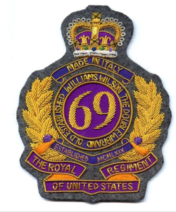 Écussons de blazer de luxe sur mesure de haute qualité, nouvelle conception, brodés en fil de bouillon 3D en relief, style premium, avec épingle de sûreté - Product Image 2