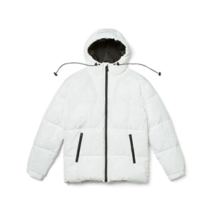 Custom Factory Oversize Lightweight Outdoor <b>Mens</b> Puffer <b>Jacket</b> Waterproof Windproof <b>Hooded</b> Winter Warm Front Casual Loose Fit - Product Image 4