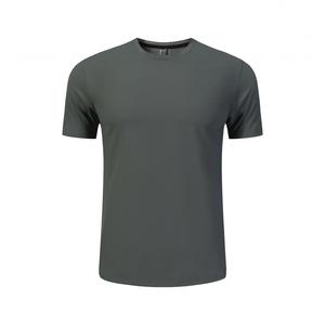 T-shirts de sport pour hommes en jersey respirant polyester/coton, personnalisables avec logo de marque, de haute qualité, doux et confortables pour l'entraînement et la course à pied. - Product Image 4