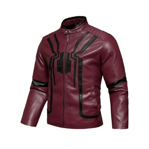 Veste de moto en cuir véritable d'hiver décontractée pour hommes, couleur personnalisée régulière, respirante, coupe-vent, fermeture à glissière chauffante antibactérienne - Product Image 2