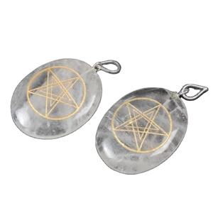 Amazonite Cristaux Sculptés Pierre Naturelle Agate de Guérison Arbre de Vie Fil de Cuivre Pendentif Collier - Product Image 3