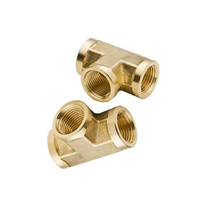 Raccord en T en laiton de haute qualité pour la connexion de tuyaux, la plomberie, les systèmes d'eau et industriels - Product Image 3