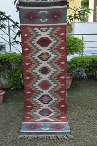 Tapis de salon réversible en jute, tissé à la main, style kilim, pliable, en fibres naturelles, haute qualité, prix de gros - Product Image 5