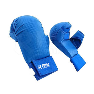 Guantes de Karate con Logotipo Personalizado, Guantes de Artes Marciales Antideslizantes de Algodón Ligero, Equipo de Protección para Sparring - Product Image 5