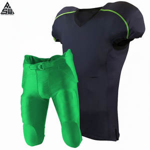 Modern American Football Uniform for Teams-Plus Size Stretchable Customizable <b>Game</b> Wear Spandex/Polyester Material - Product Image 2