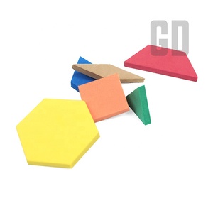 บล็อกรูปแบบ EVA สอนคณิตศาสตร์ของเล่นรูปร่างการเรียนรู้ของเล่น - Product Image 5