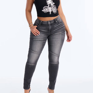 Pantalones Vaqueros de Mezclilla para Mujer al por Mayor a Bajo Precio y Alta Calidad, Nueva Llegada, Pantalones Vaqueros de Mezclilla Modernos y Elegantes para Mujer - Product Image 1