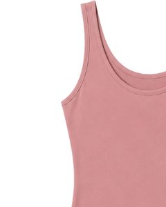 Customized Dusty Pink Tank <b>Top</b> With Navy Blue Shorts Women Two Piece Summer Lounge Wear Casual Soft Stretch Matching Set Outfit - Product Image 3