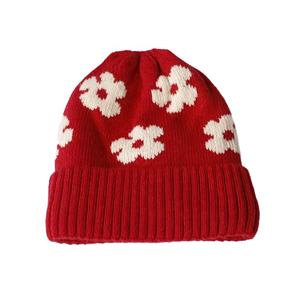 Custom High Quality Winter Warm Soft Woven Label Knitted Knitted <b>Hat</b> Caps Thick <b>Knit</b> Beanie For Women - Product Image 6