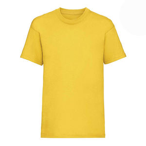 เสื้อยืดโอเวอร์ไซส์ผ้าโพลีเอสเตอร์ทอลายเรียบพร้อมส่ง ปักโลโก้ด้านหน้า สำหรับผู้ชาย สวมใส่สบาย ไม่เป็นขุย ขายส่ง เสื้อยืดเรียบหลายสี รับสั่งทำ - Product Image 2