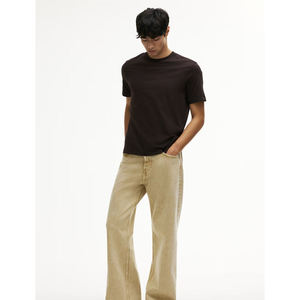 Camiseta de estilo urbano relajado para hombre, corte holgado, tela transpirable, atuendo informal, ropa cómoda y a la moda para uso diario. - Product Image 4