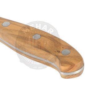 มีดทำมือคุณภาพสูงจากสแตนเลส ด้ามไม้ มีดสแตนเลสสำหรับใช้ในครัว - Product Image 5