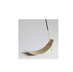 Porte-encens religieux élégant en laiton pour les temples festifs, de haute qualité, luxueux, fait main, aromathérapie naturelle, méditation - Product Image 3