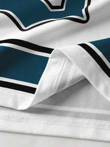 Top Corto de Punto para Hombre, Estilo Deportivo Urbano, Manga Corta, Proveedor Mayorista OEM - Product Image 2