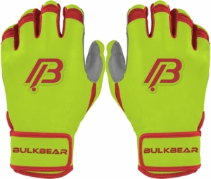 Gants de frappe de baseball haut de gamme personnalisés, avec grip professionnel, confort et performance optimisés, pour le sport. Fabricant OEM ODM, exportateur et fournisseur. - Product Image 1