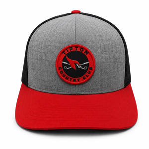 Injae Vina OEM Custom Embroidery Logo High Quality Denim Canvas Fashion <b>Cycling</b> Mesh Back Unisex Trucker Hats Vietnam Wholesale - Product Image 1