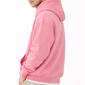 Men Pullover <b>Hoodie</b> <b>Plain</b> Blank Cotton Fleece Hooded Casual Soft Warm Kangaroo Pocket Custom Printing <b>Hoodie</b> For Men - Product Image 3