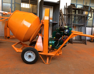 Compre una Mezcladora de Concreto de Alta Resistencia, Operada a Mano, de Alta Calidad y Larga Duración, Mezcladora de 200 kg para Obras de Construcción - Product Image 6