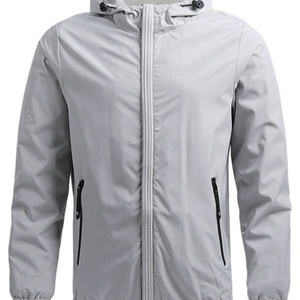 Veste coupe-vent légère pour homme, vêtements d'hiver résistants à l'eau - Product Image 1