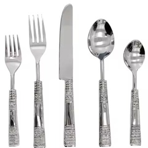 Ensemble de couverts en métal de luxe pour un style de vie gastronomique, vaisselle élégante pour les marchés hôteliers modernes - Product Image 2