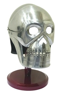 Casco de caballero espartano medieval Diseño de esqueleto griego romano Regalo de metal CHMN10063 - Product Image 4