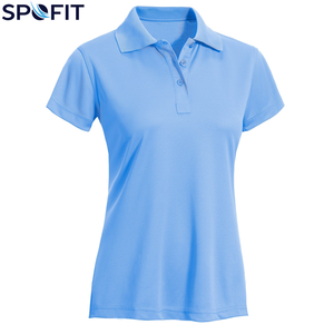 Nueva Llegada, Camisetas Polo para Mujer con Diseño de Logotipo Personalizado, Camisetas Polo de Manga Corta Transpirables para Mujer, Camiseta Polo de Alta Calidad para Mujer - Product Image 1