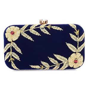 Sac à main en soie brodée de haute qualité, fait main, élégant, pour femmes, pour mariage, fête, festival et occasions décontractées - Product Image 4