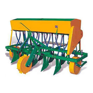 Semoir et fertiliseur Sabin 440 kg pour semis directes avec moteur et roulement, semoir multi-cultures - Product Image 3